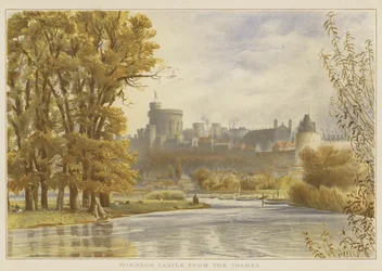 Château de Windsor depuis la Tamise